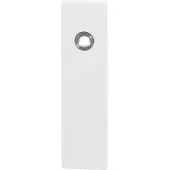 GPF bouwbeslag GPF Gatd links kortschild rechth 169x46x8,5mm blind wit
