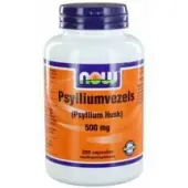 Now 2x Psylliumvezels 500 Mg 200 Capsules