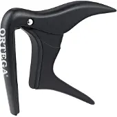Ortega OCAPO-SBK Satin Black Capodaster voor klassieke gitaar