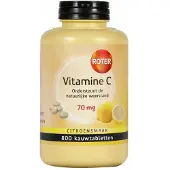 Roter 4x Vitamine C 70 mg Citroen 800 kauwtabletten