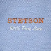 Stetson Belfast Linnen Zomer Flat Cap By Stetson zwart | Maat: 63 cm