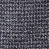 Lierys Britain Houndstooth Flat Cap By Lierys blauw | Maat: 56 cm
