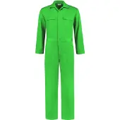Bestex Overall Drukknoop polyester/katoen Appelgroen 62 / Groen