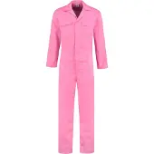 Coppens Roze kinderoverall - Polyester - Carnavalskleding jongens | Maat 98 |
