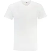 Tricorp 101007 T-Shirt V Hals Wit maat XS heren