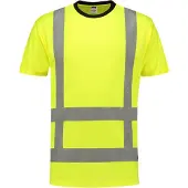 Tricorp 103005 T-Shirt RWS Birdseye Fluor Geel maat XS heren