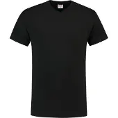 Tricorp 101007 T-Shirt V Hals Zwart maat XXL heren
