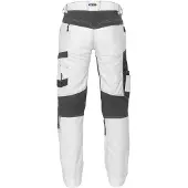 Dassy Helix Painters Schildersbroek met stretch Wit/Antracietgrijs maat 42 heren