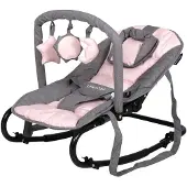 Zesso Wipstoel Starwing grijs en roze