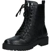 GUESS Oxana - Bootie - Crocoprint - Zwart - Maat 38