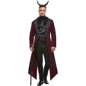 Vegaoo - Deluxe Devil Costume - XL - Rood