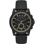 Giorgio Armani Armani Exchvange horloges analoge quartz One Size Zwart 32012585
