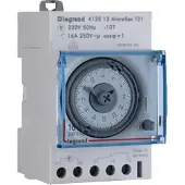 Legrand 412812 DIN-rail schakelklok Analoog 230 V 4000 W