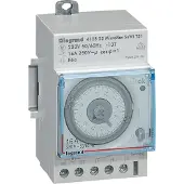 Legrand 412823 DIN-rail schakelklok Analoog 230 V 4000 W