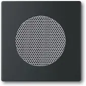 Busch-Jaeger 2CKA008200A0126 Afdekking Diepzwart (RAL 9005), Zwart 1 stuk(s)