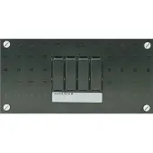 ABB installatiekast leeg hafonorm hld, zwart, (hxbxd) 110x220x75mm, din-rail