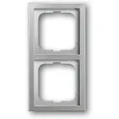 Busch-Jaeger 2CKA001754A4318 Frame Frame 2-voudig RVS 1 stuk(s)