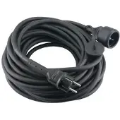 Keraf Verlengsnoer 3G1.5 10M Neopreen -