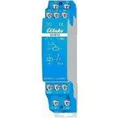 Eltako 21100802 DIN-rail dimmer Geschikt voor lampen: TL-buis, Halogeenlamp Blauw