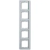 Busch-Jaeger 2CKA001754A4310 Frame Frame 5-voudig Future lineair Witaluminium (RAL 9006), Aluminium 1 stuk(s)