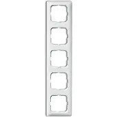 Busch-Jaeger 2CKA001725A1498 Frame Frame 5-voudig Reflex SI Wit, Zuiver wit (RAL 9010) 1 stuk(s)