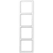 JUNG CD584WW Afdekking Frame 4-voudig Alpine-wit 1 stuk(s)