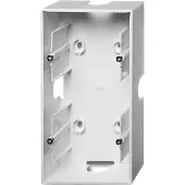 Busch-Jaeger 2CKA001799A0902 Opbouwbehuizing Opbouwbehuizing 2-voudig Verkeerswit, Wit 1 stuk(s)