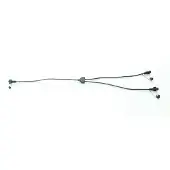 LEDwin Koppelbare Verlichting Winglinks Silver By Ledwin Ip44/Mv,Y Connector(W/Male&Female Connector) Zwart Kabel - LEDwin