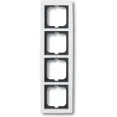 Busch-Jaeger 2CKA001754A4112 Frame Frame 4-voudig Verkeerswit, Wit 1 stuk(s)