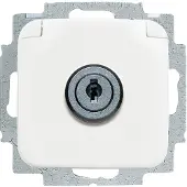Busch-Jaeger BUSCH JAEGER 20 EUKSL-214-101 - SC - 2P+E - Wit - 250 V - 16 A - 71 mm