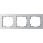 Gira 0213 25 Frame 3-voudig E2, Standaard 55, System 55 Aluminium 1 stuk(s)