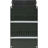 ABB Hafonorm HLD installatiekast leeg, zwart, (hxbxd) 330x220x75mm DIN-rail