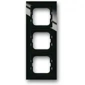 Busch-Jaeger BJ Axcent frame 1723-281, zwart, 3-voudig