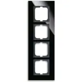 Busch-Jaeger 2CKA001754A4325 Frame Frame 4-voudig Zwart 1 stuk(s)