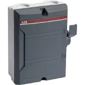 Busch-Jaeger ABB Werkschakelaar - Lastscheider Enclosed Switches - 3P 25A (AC-22A 500V) donker grijze behuizing kabelinvoer 2 x M25