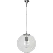 Aldex Glazen hanglamp 562, dimbaar, helder / transparant, Woon-/ Eetkamer, Glas, Modern, hanglamp
