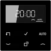 JUNG Timer Standaard, Weergave A 1750 D SW
