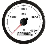 VETUS 0-4000rpm Toerenteller 12-24v