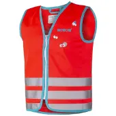 Wowow Crazy Monster Jacket fluohesje, rood, L (kind)