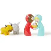 Alessi Kerstdecoratie Happy Eternity Set of 2 Figurines