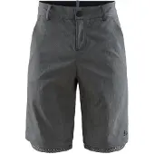 Craft Fietsbroek Men Ride Habit Shorts Dark Grey Melange-S