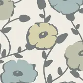 Praxis Vliesbehang bloemen cr?me ecru 68710