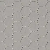 Praxis Vliesbehang honingraat taupe 68714