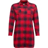 Urban Classics Blousejurk marine / rood