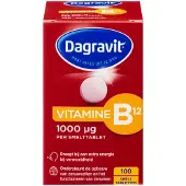 Dagravit 2x Vitamine B12 1000mcg 100 smelttabletten