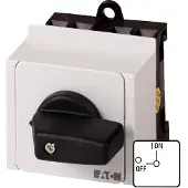 Eaton Power Quality T0-1-102/IVS - 2P - Zwart - Wit - IP30