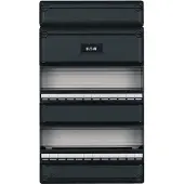 Eaton systeem 55 installatiekast leeg, zwart, (hxbxd) 131x230x395mm
