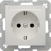 Berker 47498989, Type F, Wit, Duroplast, IP20, 250 V, 16 A