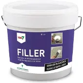 Tec7 Filler Reparatie-/afwerkplamuur - Emmer - 5L