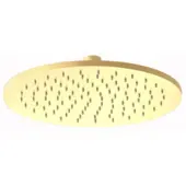 Plieger Roma hoofddouche 25cm geborsteld goud